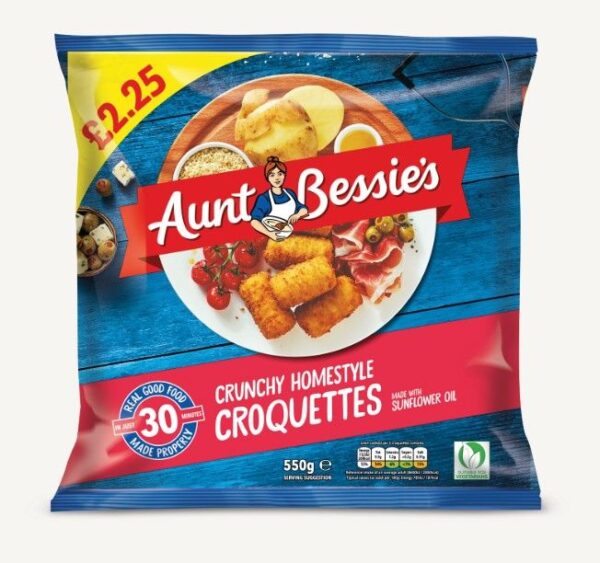 Consort Frozen Foods Ltd Aunt Bessie's Potato Croquettes